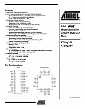 DataSheet ATtiny28L pdf